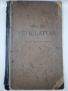 Diercke Schulatlas 1929 stary atlas szkolny mapy vintage