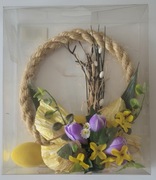 Stroik wielkanocny „Wianek sznurek”