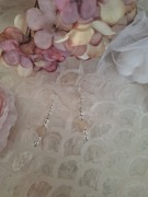 Kolczyki handmade srebro z naturalnych kamieni hematyt cytryn 