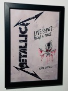 Plakat w ramce Metallica muzyka rock