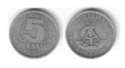 N03 NRD Niemcy 5 pfennig 1983