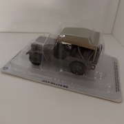 Metalowy model JEEP WILLYS MB Kultowe Auta PRL-u 1:43