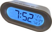 Budzik cyfrowy Alarm Clock Digital 149 x 50 x 62 mm biały