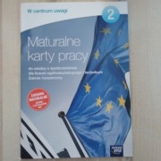 MATURALNE KARTY PRACY WOS ROZSZ. NOWA ERA