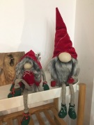 Skrzaty świąteczne ręcznie robione 