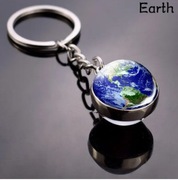 Brelok z motywem świata