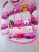 Różowy sweterek 98 