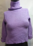 Damski sweter z golfem 