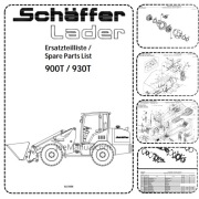 Schaffer 900T 930T Parts Catalog Manual Katalog części