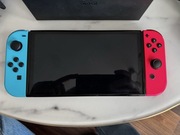 Nintendo Switch OLED kompletny zestaw + 2 dodatkowe pady joycon + akcesoria