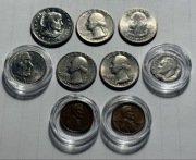 Zestaw monet USA rzadkie egzemplarze