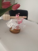 Miodek podziękowania dla gości komunia wesele chrzest 