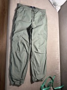 Męskie spodnie joggery, baggy, wysoki stan, Hollister, r. M