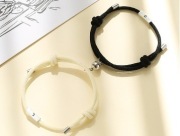 BRANSOLETKA MAGNETYCZNA  DLA PAR, BFF Moon & Sun 