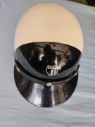 Kask motocyklowy biały