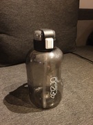 BUTELKA NA WODĘ BIDON 2L SPORTOWY MIARKA SŁOMKA UCHWYT TRENING 4FIZJO