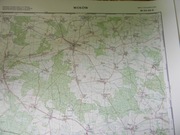 Mapa topograficzna 1:50 000 M-33-22-C Wołów 