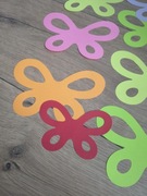 Gazetka wiosenna na okno z papieru