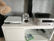 Xbox One S dwa pady Kinect 17 gier
