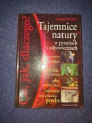 Książka Tajemnice Natury Andrzej Sieradzki