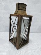 Stara lampa na świeczkę 