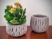 Nowoczesna doniczka dekoracyjna – druk 3D