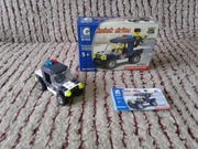 Klocki Ligao Quick Drive 040212 wóz policyjny komplet 68 elementów