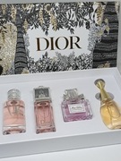 Ekskluzywny zestaw perfum Dior 4x30ml – J’adore, Miss Dior, Addict, Joy