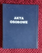 Teczka segregator na akta osobowe, pamiątka z PRL