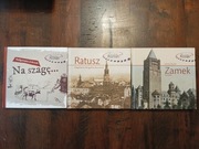 3 książki o Poznaniu: Na szagę, Ratusz i Zamek NOWE 