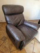 2 Fotele - skóra - z funkcją relax