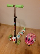 Hulajnoga trójkołowa balansowa + kask Minnie