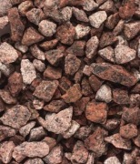 GRYS GRANITOWY VANGA Czerwony Kamień Granit 2-5 mm