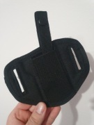 Kabura do broni pistoletu noża concealed carry do pasa na łydkę czarne EDC