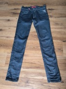 Replay Anbass jeansy męskie granatowe slim 30/34 Elastan 