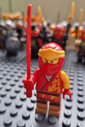 Lego Ninjago figurka Kai plus czerwona katana