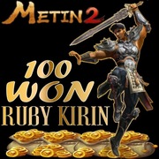 Metin2 Ruby Kirin 100won za jedyne 150zł