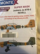 1:32 Maska Montex do Ju-87 w skali 1:32