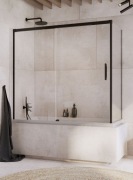 RADAWAY IDEA BLACK PN DWJ+S 160x75 cm zabudowa 