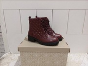 botki pikowane Bodyflirt by Bonprix roz. 41 wkładka 26,5 cm ocieplane nowe