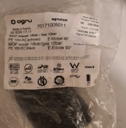 Kolano 50 mm PE ELEKTROOPOROWE Agru PE100 d50SDR11