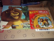 MADAGASKAR - film na DVD + książka - super zestaw