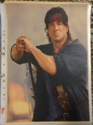 Plakat John Rambo Sylvester Stallone A3 30x42 Idealny na Prezent