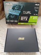 Karta graficzna RTX 3060 z 12GB Asus Dual (używana 2 miesiące)