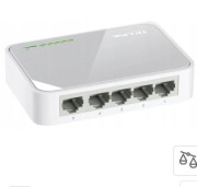 Switch 5-portowy | TP-LINK TL-SF1005D | 5 Ports 10/100Mbps + Zasilacz (M)