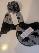 Czapka zimowa niemowląt +komin