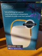 Lampa ogrodowa akumulatorowa z wbudowanym głośnikiem bluetooth 