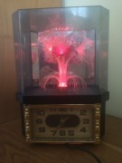 PRL retro zegar ze zmieniającym się podświetleniem