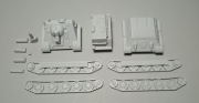Działo samobieżne ISU-122 1:72 wydruk 3D