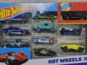 Hot Wheels 10 pak toyota Supra bmw i8 lambo i inne